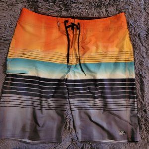 O'Neill Hyperfreak Board Shorts/Swim Trunks - waist size 34